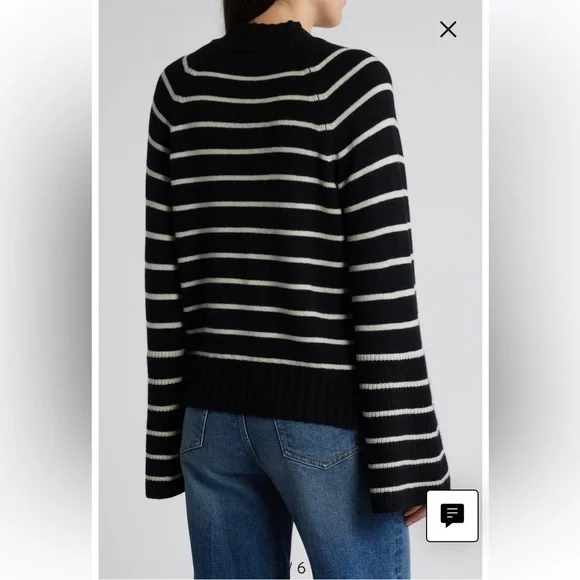 NWT Paige Laurel Sweater- cashmere